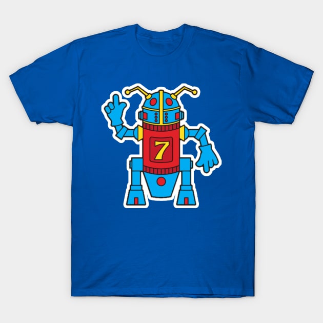 7-Zark-7 from Battle of the Planets T-Shirt by RetroZest